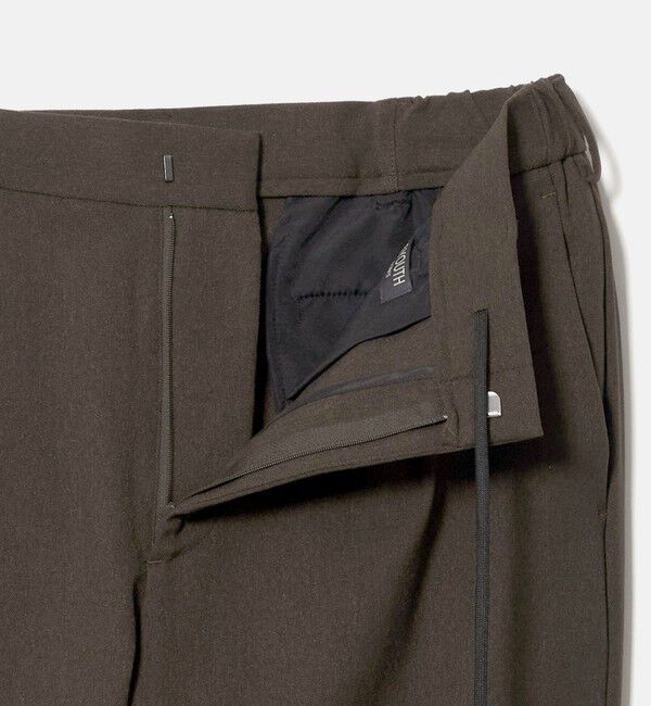 BEAUTY&YOUTH UNITED ARROWS「リサイクル ポリエステル 1プリーツ テーパード パンツ NO.3 セットアップ対応 ヨコストレッチ ウォッシャ」|チノ|