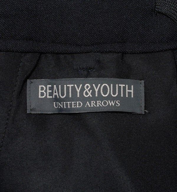 BEAUTY&YOUTH UNITED ARROWS「リサイクル ポリエステル 1プリーツ テーパード パンツ NO.3 セットアップ対応 ヨコストレッチ ウォッシャ」|チノ|