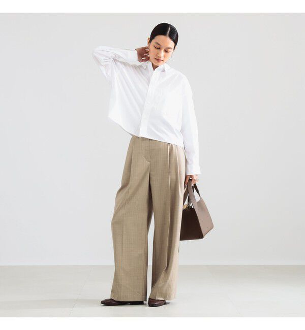 Demi-Luxe BEAMS 「TICCA / コットン ボタンダウン シャツ」|シャツ・ブラウス|