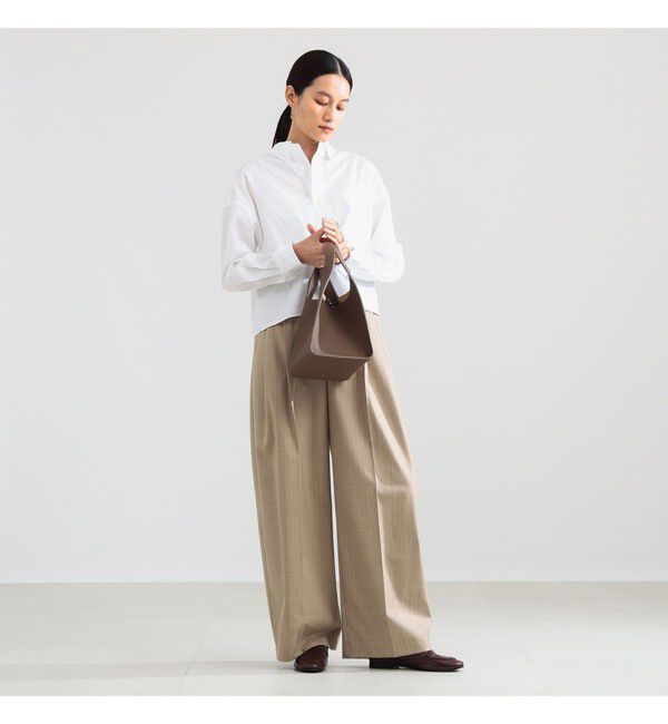 Demi-Luxe BEAMS 「TICCA / コットン ボタンダウン シャツ」|シャツ・ブラウス|