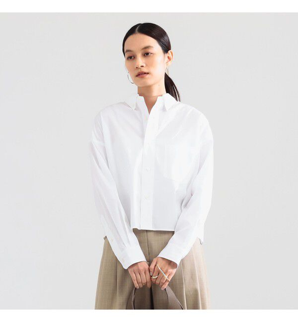 Demi-Luxe BEAMS 「TICCA / コットン ボタンダウン シャツ」|シャツ・ブラウス|