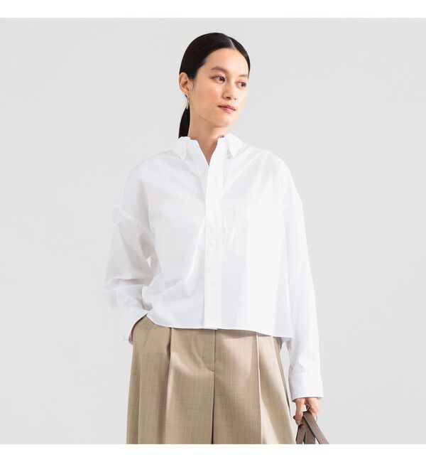 Demi-Luxe BEAMS 「TICCA / コットン ボタンダウン シャツ」|シャツ・ブラウス|