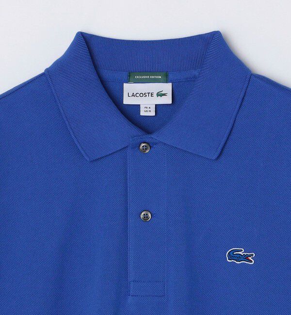 SHIPS「【SHIPS別注】LACOSTE: NEW 70's ドロップテイル ポロシャツ」|Tシャツ・カットソー|