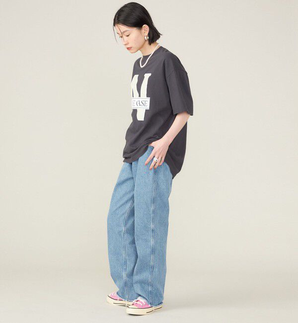SHIPS for women「SHIPS NINE CASE:〈手洗い可能〉カットオフ デニム◇」|デニム|