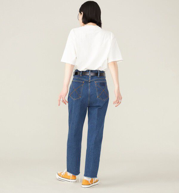 SHIPS for women「SHIPS NINE CASE:〈手洗い可能〉カットオフ デニム◇」|デニム|
