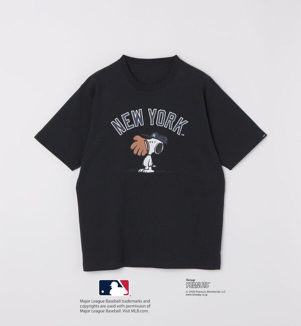 SHIPS「SHIPS: PEANUTS&times;MLB プリント Tシャツ 26SS」|Tシャツ・カットソー|