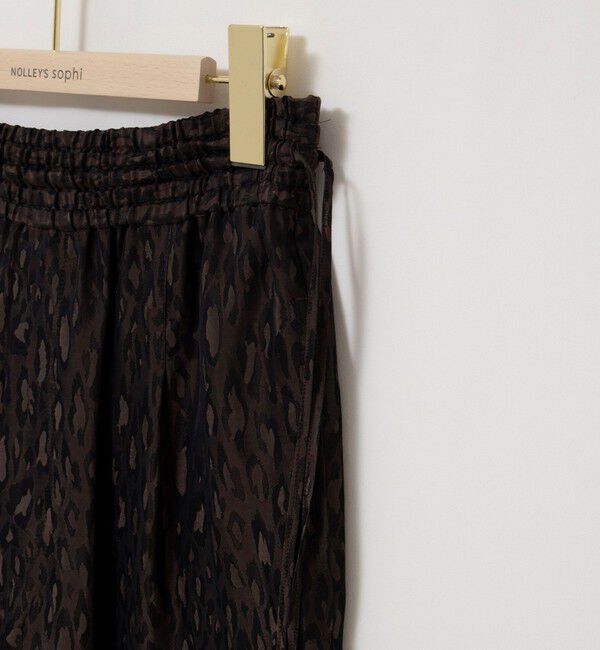 NOLLEY'S sophi「【TICCA/ティッカ】レオパードジャガードパンツ」|その他|