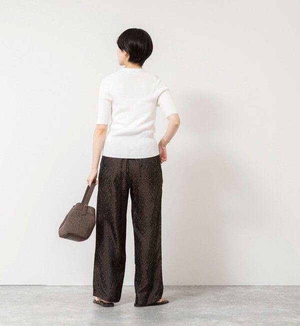 NOLLEY'S sophi「【TICCA/ティッカ】レオパードジャガードパンツ」|その他|