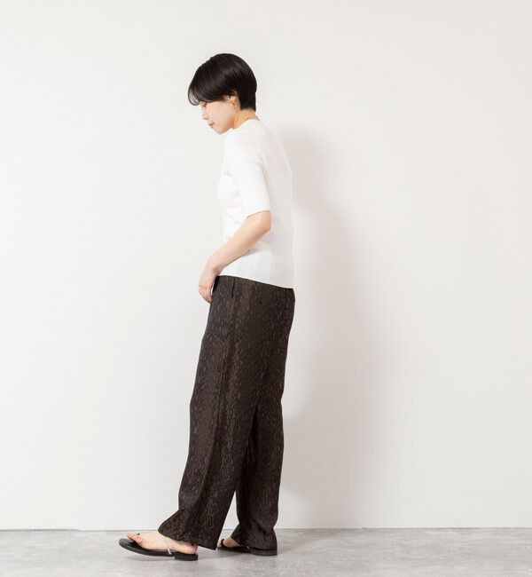 NOLLEY'S sophi「【TICCA/ティッカ】レオパードジャガードパンツ」|その他|