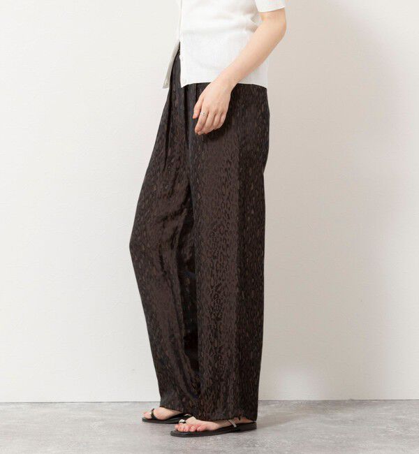 NOLLEY'S sophi「【TICCA/ティッカ】レオパードジャガードパンツ」|その他|