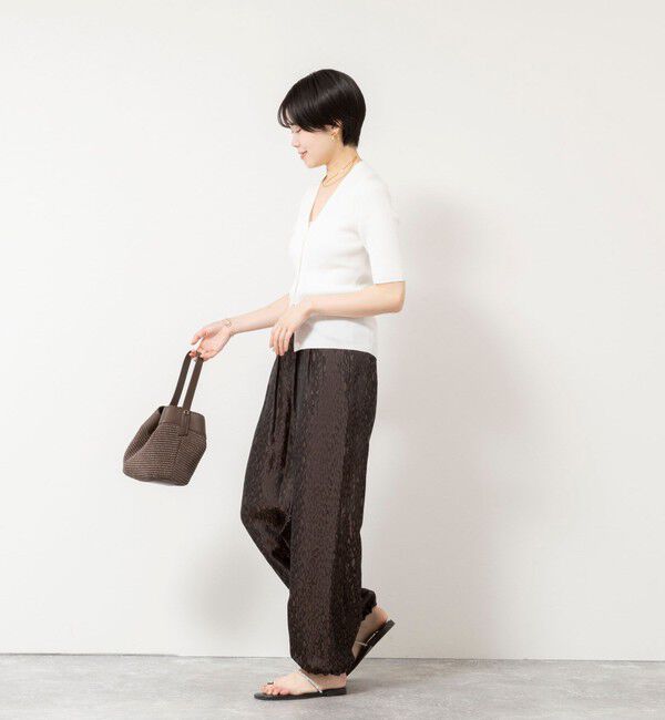 NOLLEY'S sophi「【TICCA/ティッカ】レオパードジャガードパンツ」|その他|