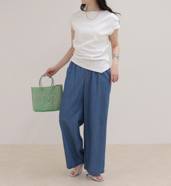fredy emue「アシメデザインカットソーブラウス」|Tシャツ・カットソー|