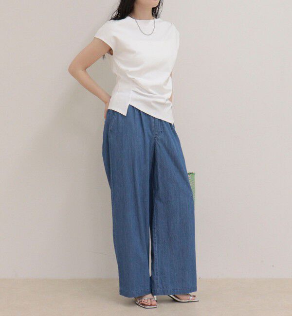fredy emue「アシメデザインカットソーブラウス」|Tシャツ・カットソー|