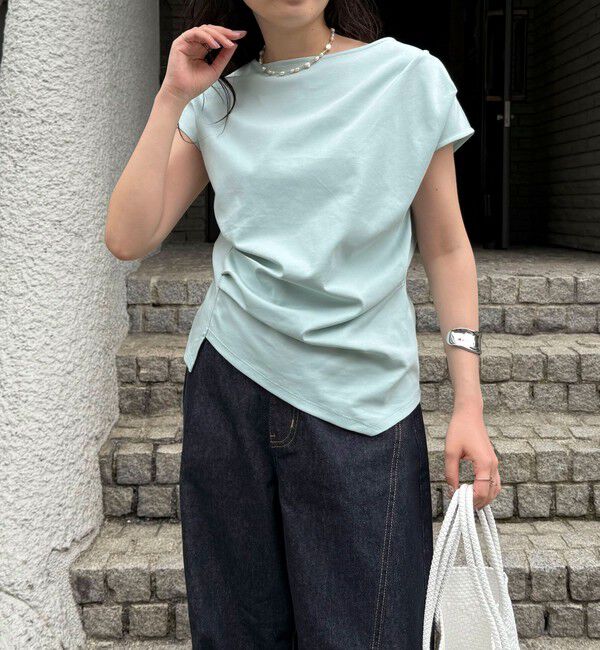 fredy emue「アシメデザインカットソーブラウス」|Tシャツ・カットソー|