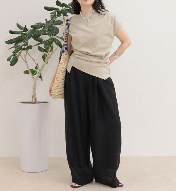 fredy emue「アシメデザインカットソーブラウス」|Tシャツ・カットソー|