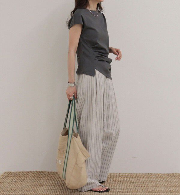 fredy emue「アシメデザインカットソーブラウス」|Tシャツ・カットソー|