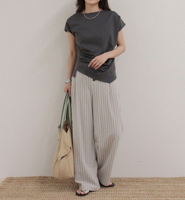 fredy emue「アシメデザインカットソーブラウス」|Tシャツ・カットソー|