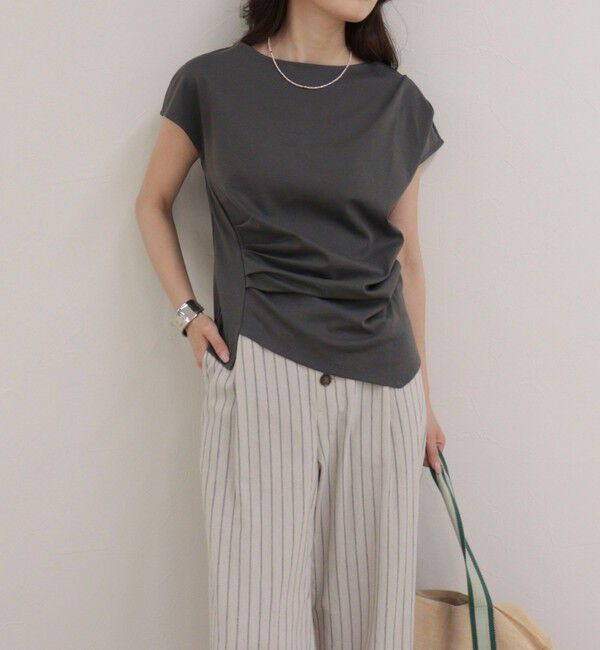 fredy emue「アシメデザインカットソーブラウス」|Tシャツ・カットソー|