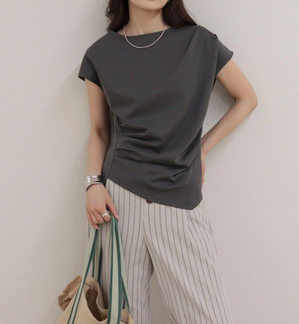 fredy emue「アシメデザインカットソーブラウス」|Tシャツ・カットソー|
