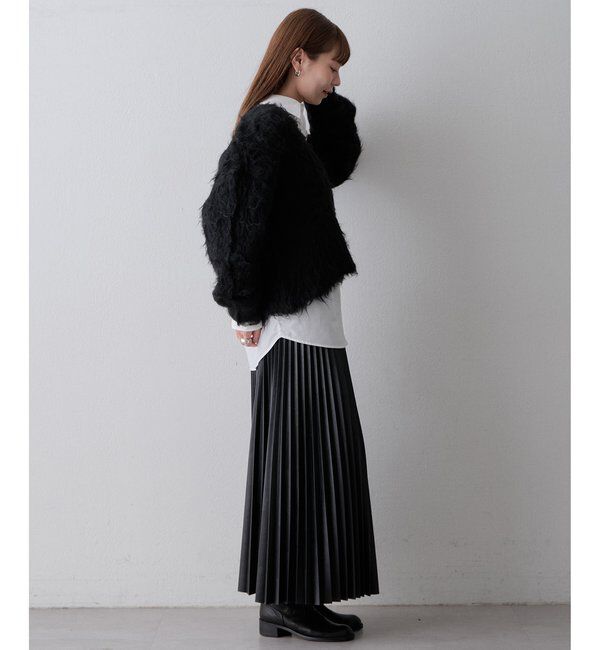  「〈WEB限定〉【THE PAUSE】シャギーVネックプルオーバー」|ニット・セーター|