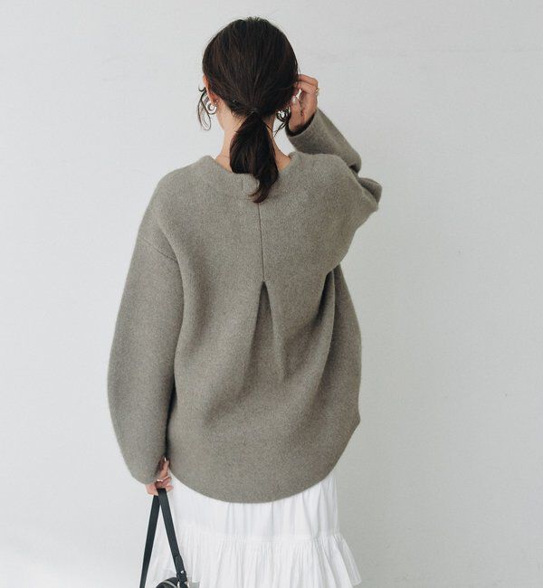  「ヘアリーウールノーカラージャケット」|その他|
