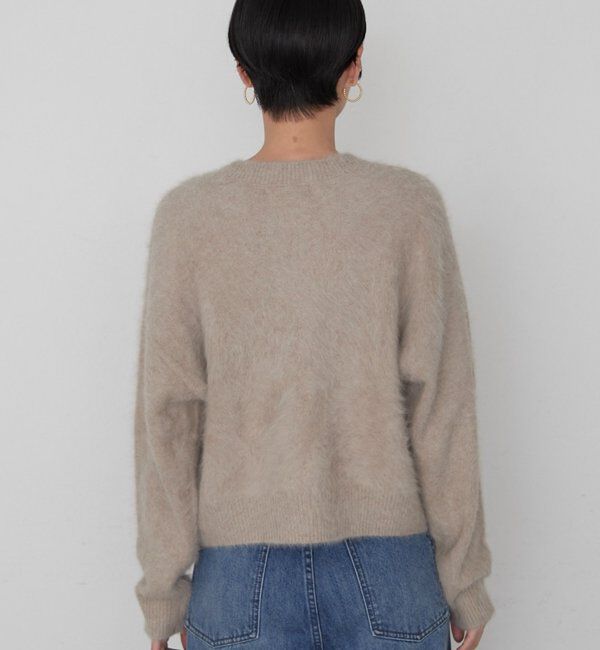  「《軽やかで上質》ファーカシミヤミンクライクカーディガン」|ニット・セーター|