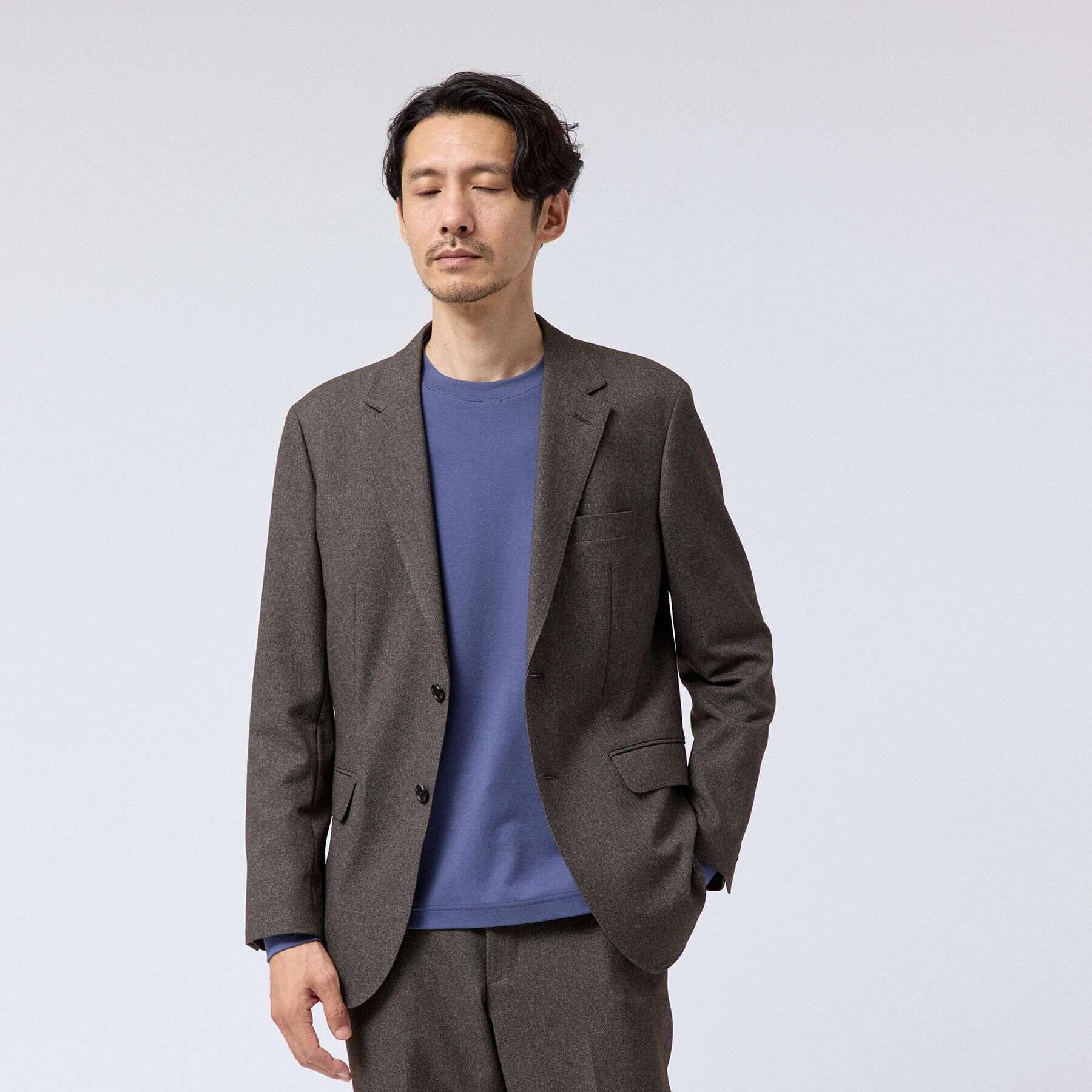 TAKEO KIKUCHI「ウールライクキャットフット ジャケット」|テーラードジャケット|