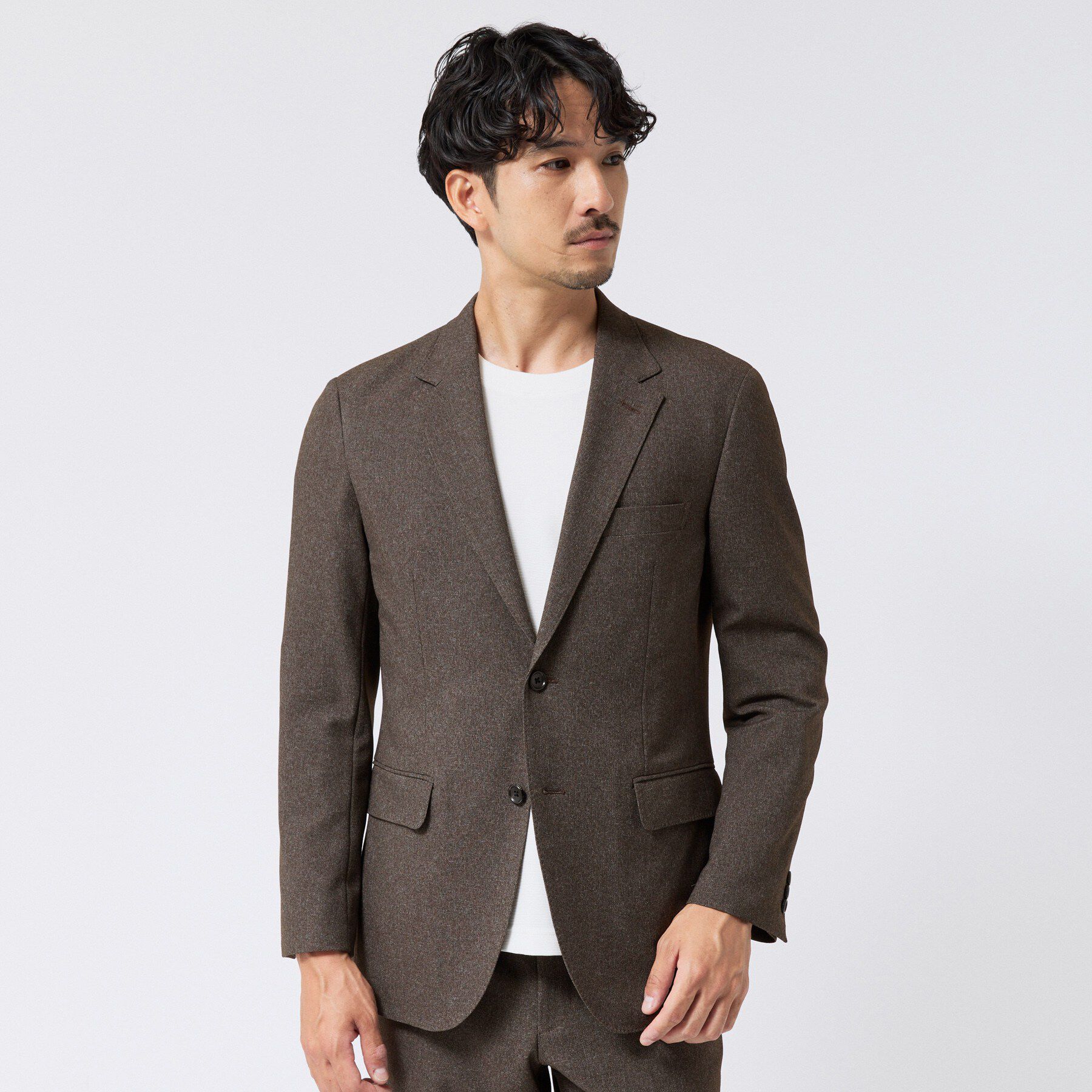 TAKEO KIKUCHI「ウールライクキャットフット ジャケット」|テーラードジャケット|