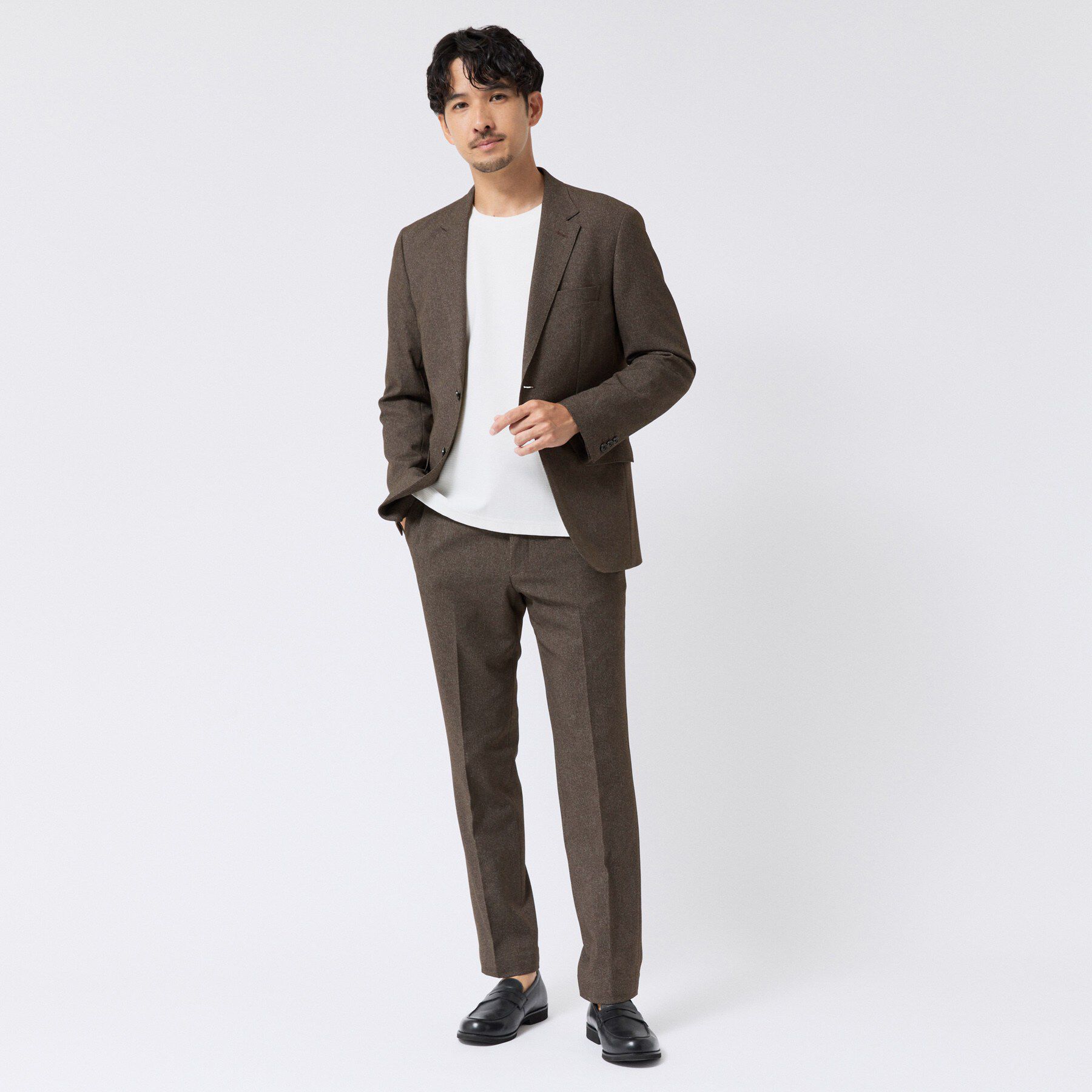TAKEO KIKUCHI「ウールライクキャットフット パンツ」|その他|