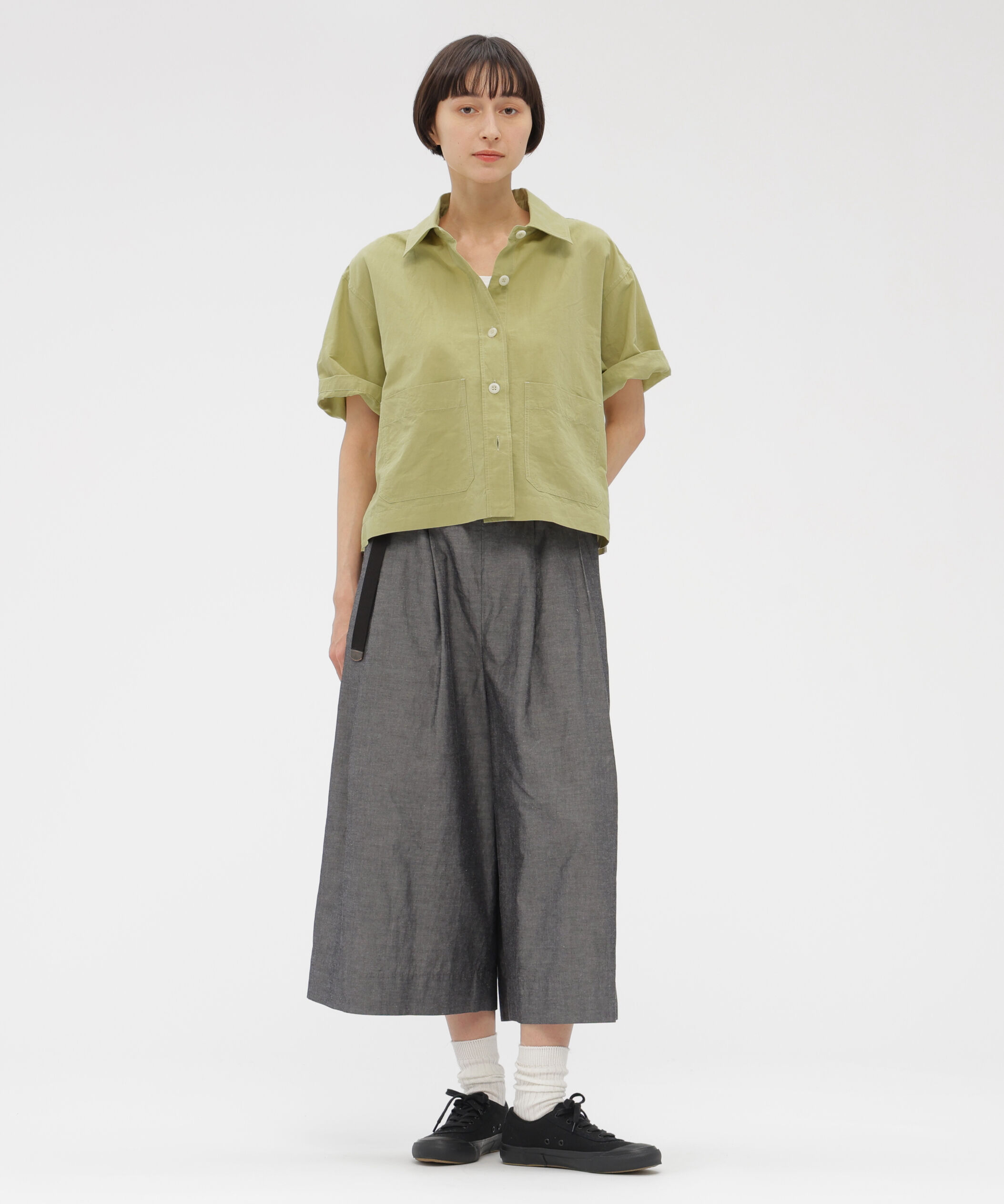 MHL.「HIGH COUNT DRY COTTON LINEN SHIRT」|シャツ・ブラウス|
