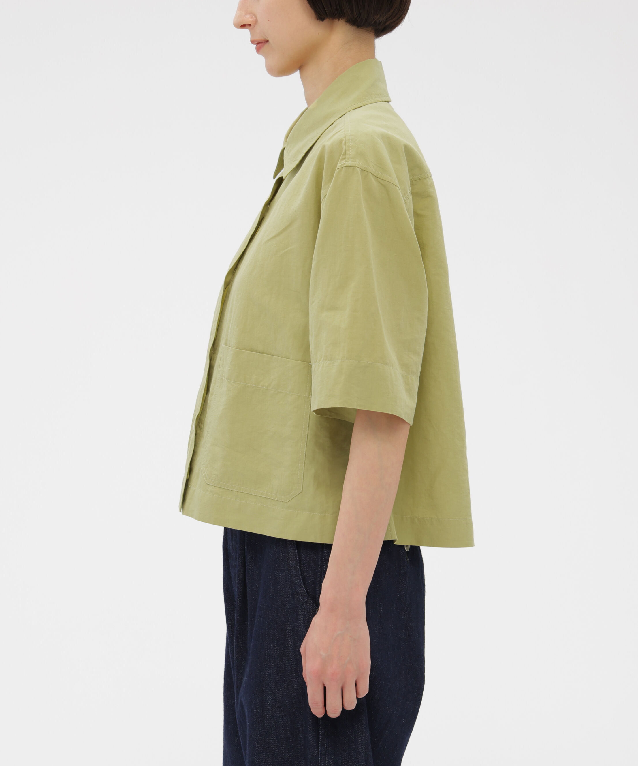 MHL.「HIGH COUNT DRY COTTON LINEN SHIRT」|シャツ・ブラウス|
