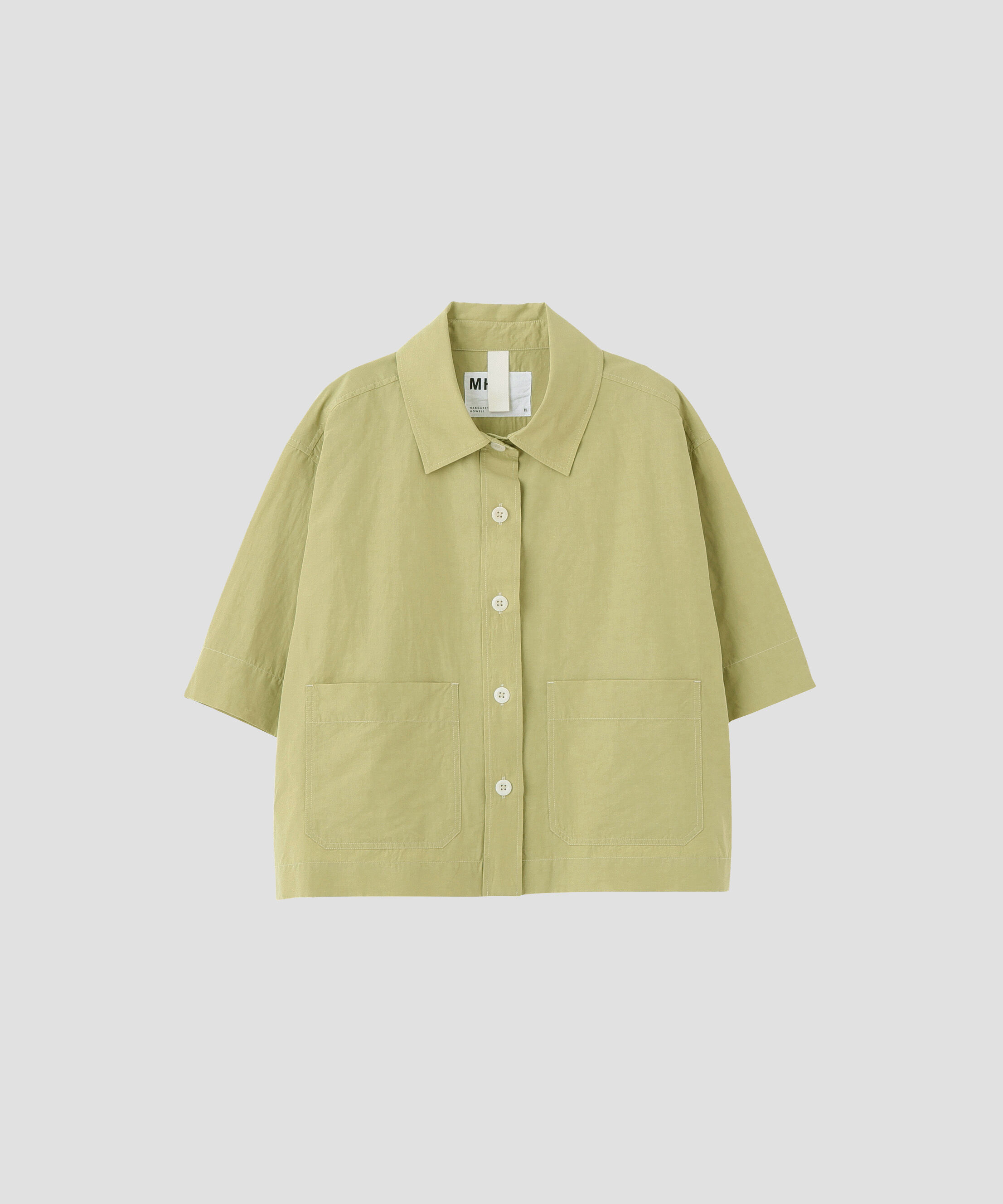 MHL.「HIGH COUNT DRY COTTON LINEN SHIRT」|シャツ・ブラウス|