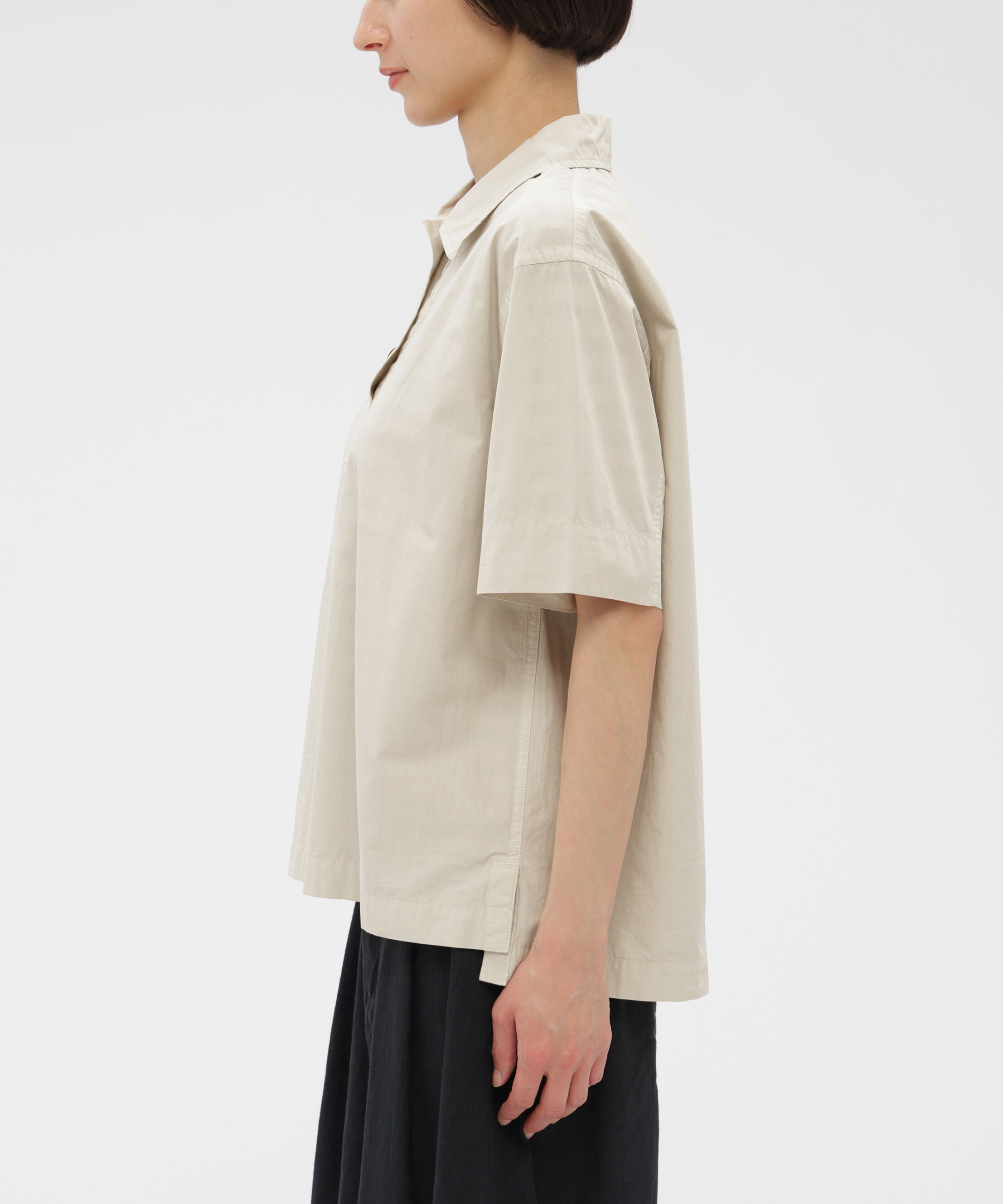 MHL.「COMPACT COTTON POPLIN SHIRT」|シャツ・ブラウス|