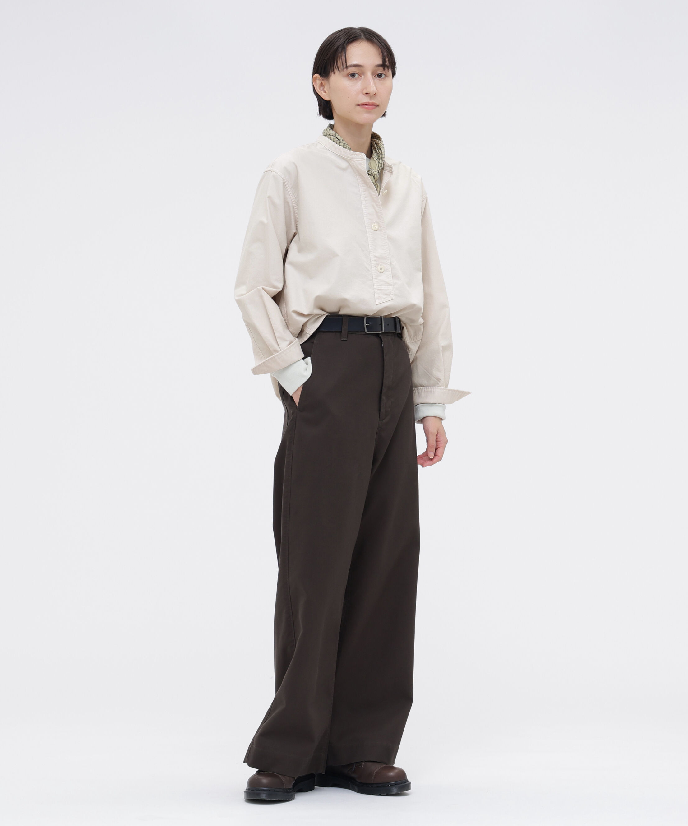 MHL.「SOFT HOPSACK SHIRT」|シャツ・ブラウス|