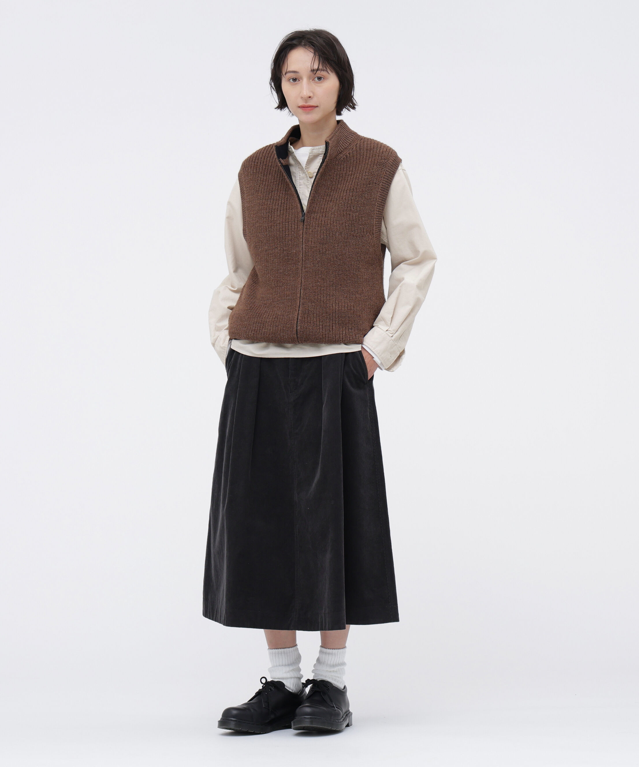 MHL.「SOFT HOPSACK SHIRT」|シャツ・ブラウス|