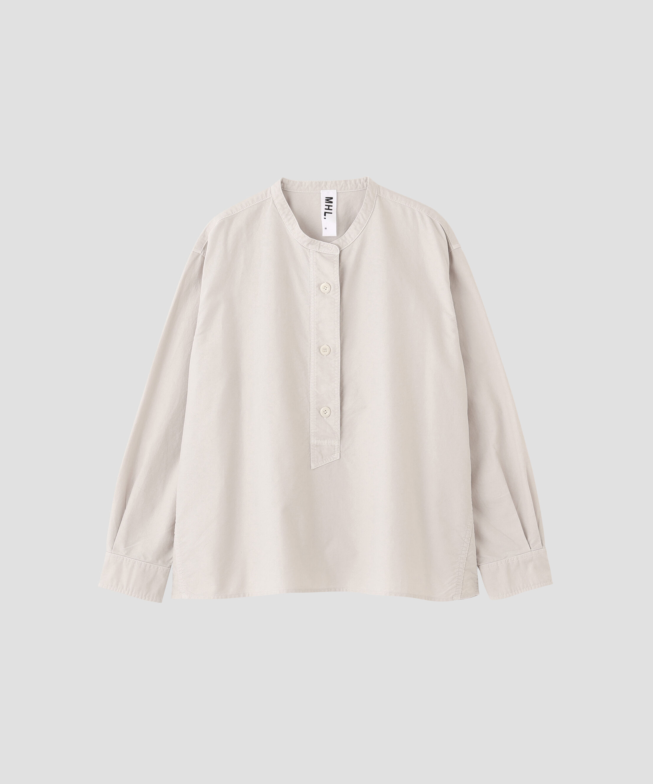 MHL.「SOFT HOPSACK SHIRT」|シャツ・ブラウス|