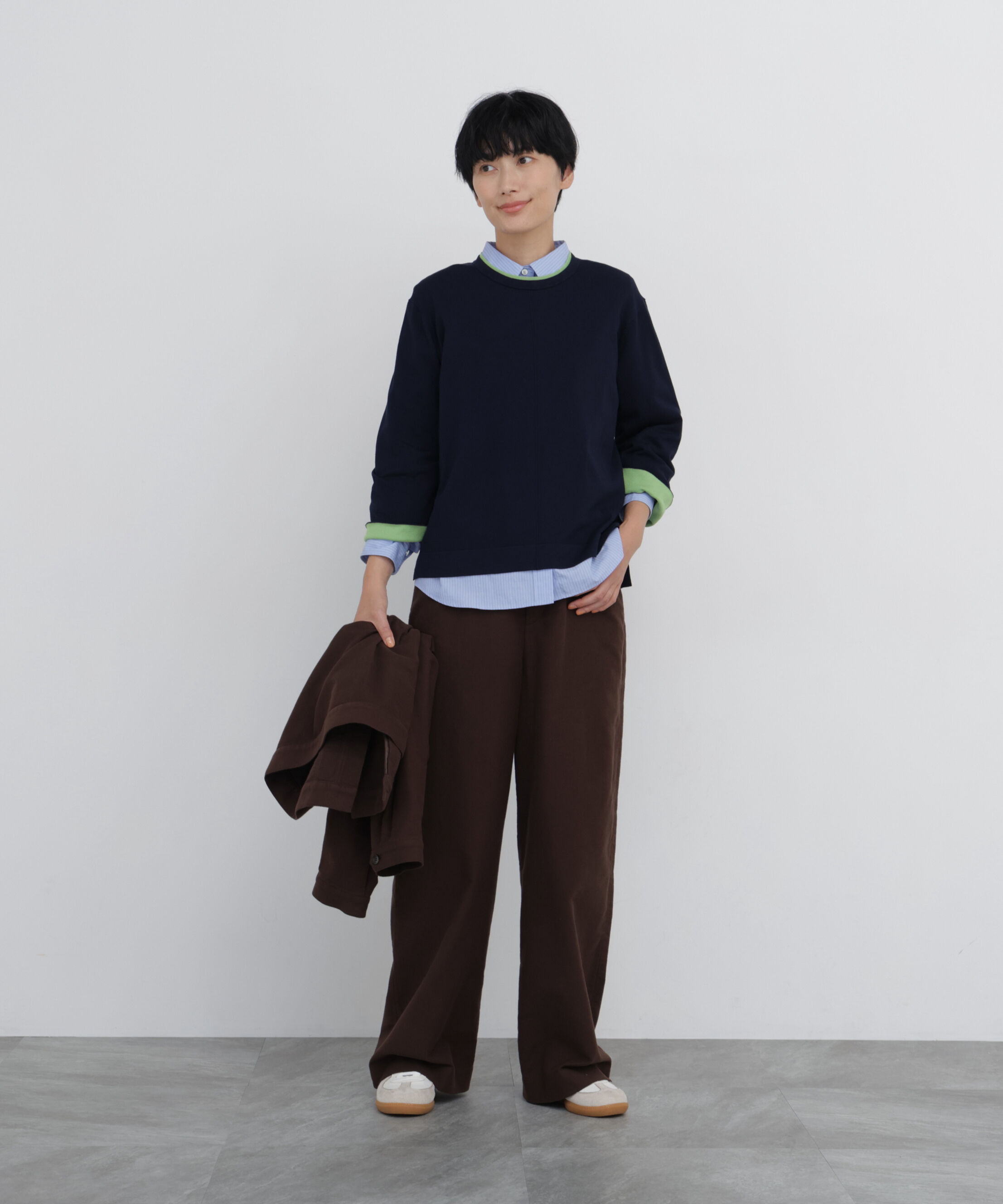  「◆ストレッチエアリードットコード５ポケットセミワイドパンツ」|その他|
