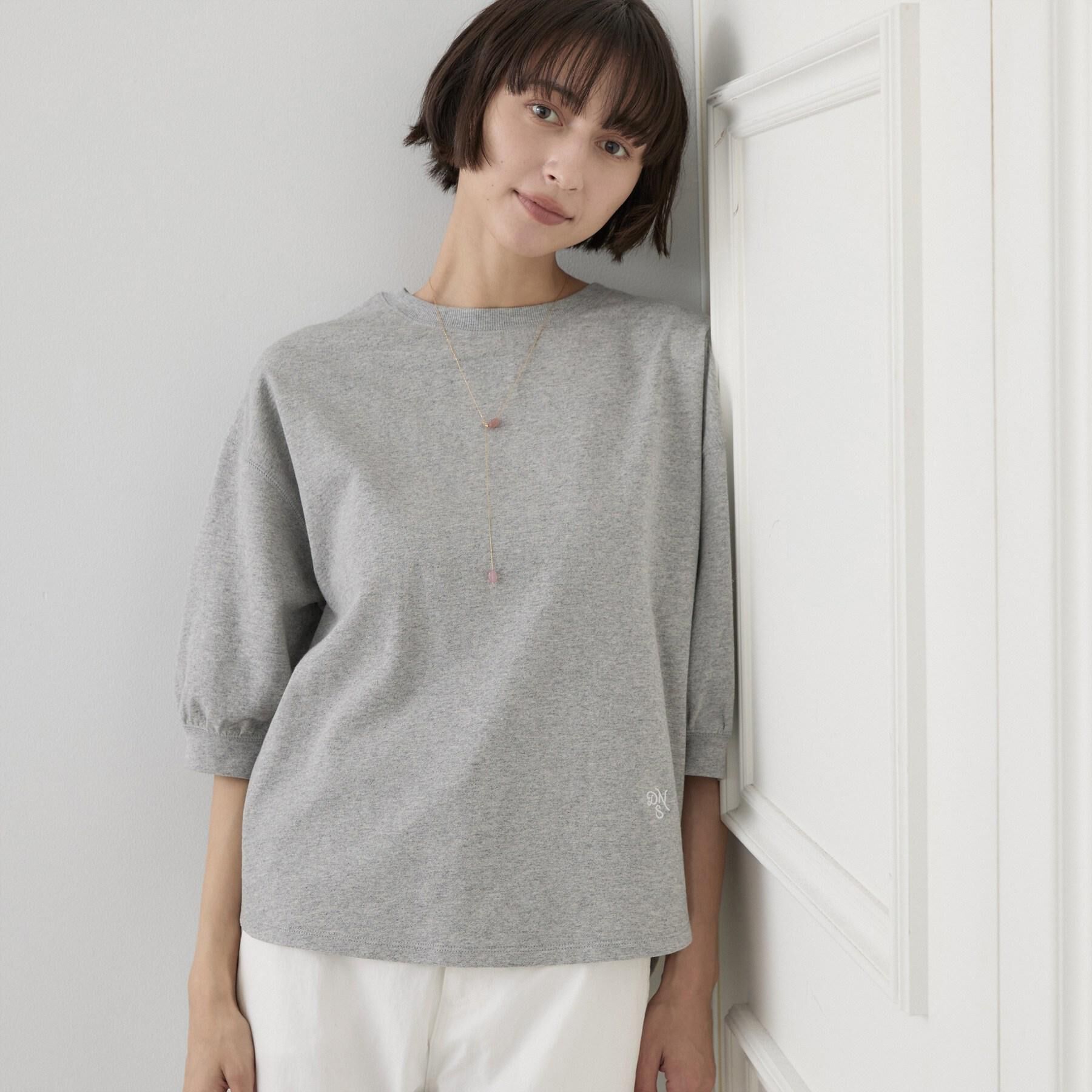 Dessin「バックヘンリーカットソー5分袖」|Tシャツ・カットソー|