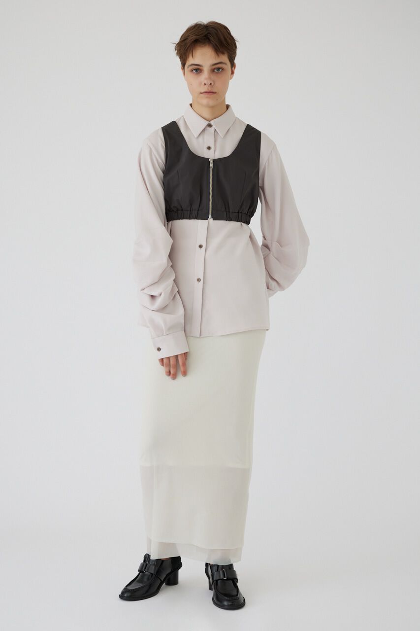 RIM.ARK 「Transparent layered SK」|スカート|