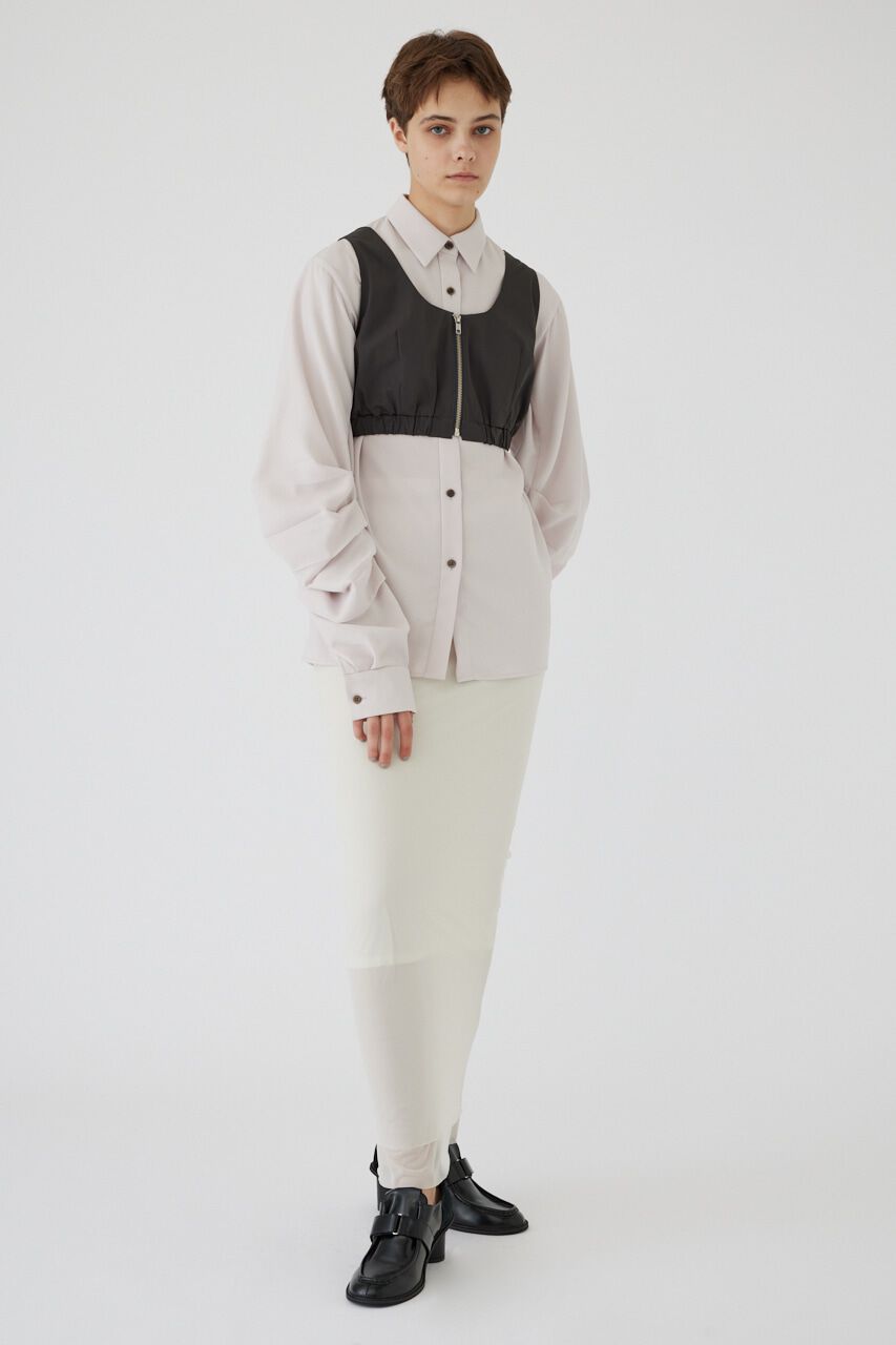 RIM.ARK 「Transparent layered SK」|スカート|