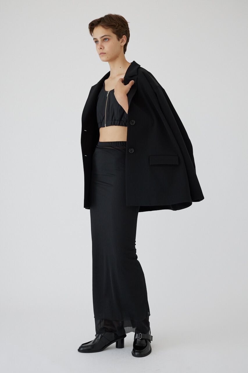 RIM.ARK 「Transparent layered SK」|スカート|