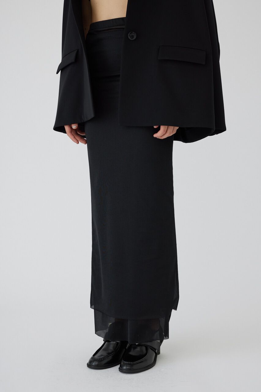 RIM.ARK 「Transparent layered SK」|スカート|