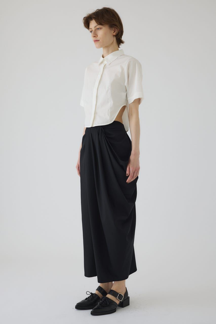 RIM.ARK 「Round hem short SH」|シャツ・ブラウス|