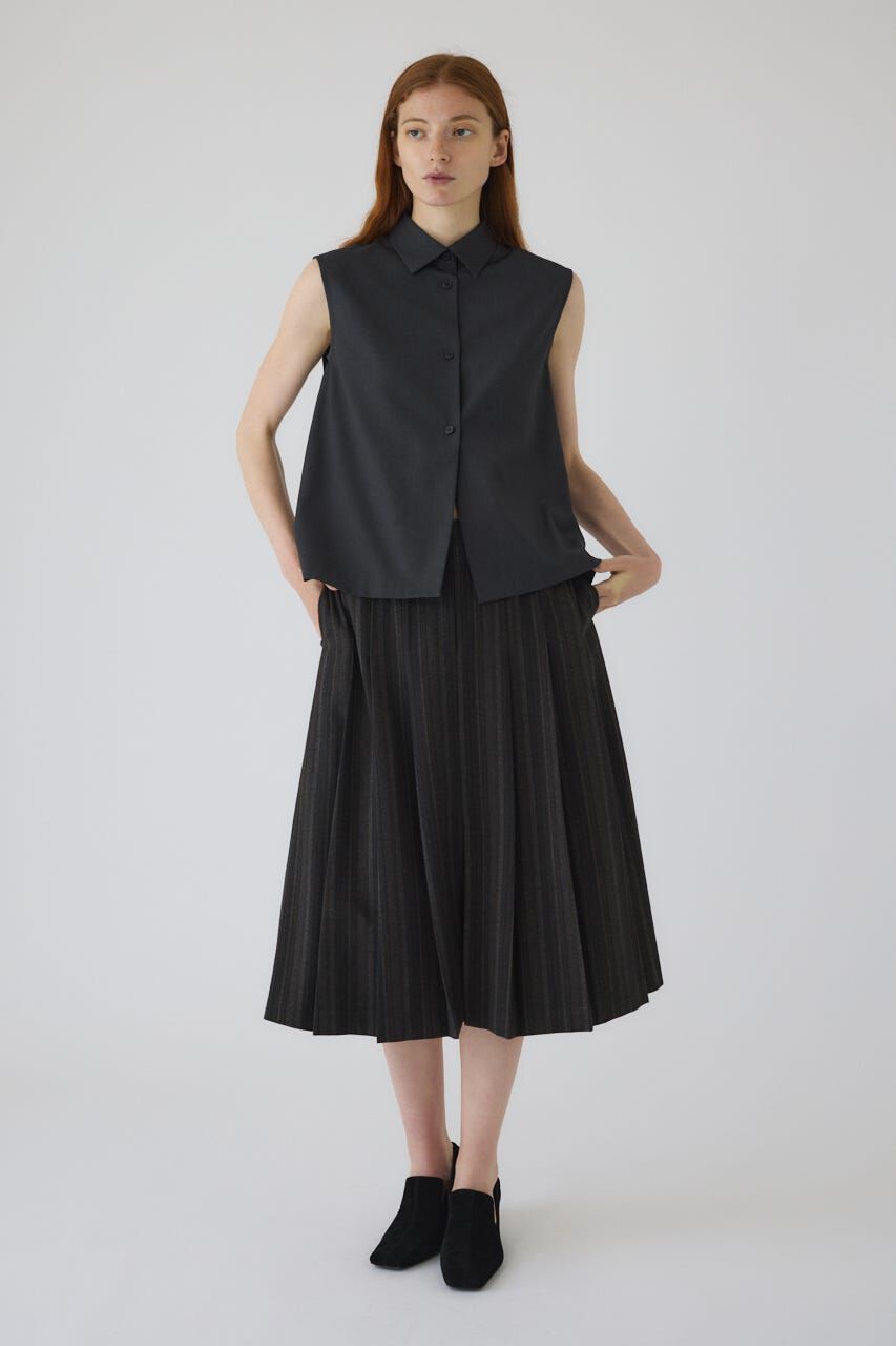 RIM.ARK 「Cut off pleats SK」|スカート|