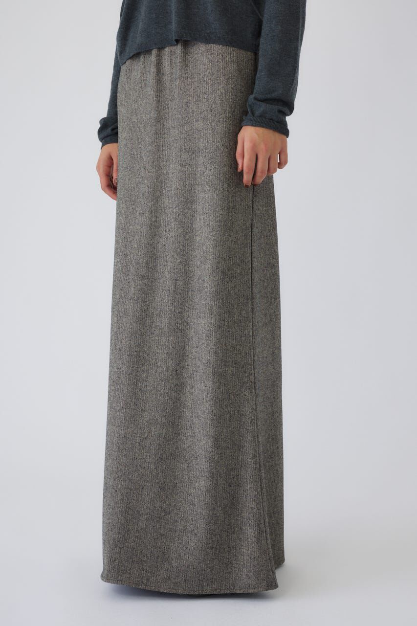 RIM.ARK 「Herringbone maxi SK」|スカート|GRY
