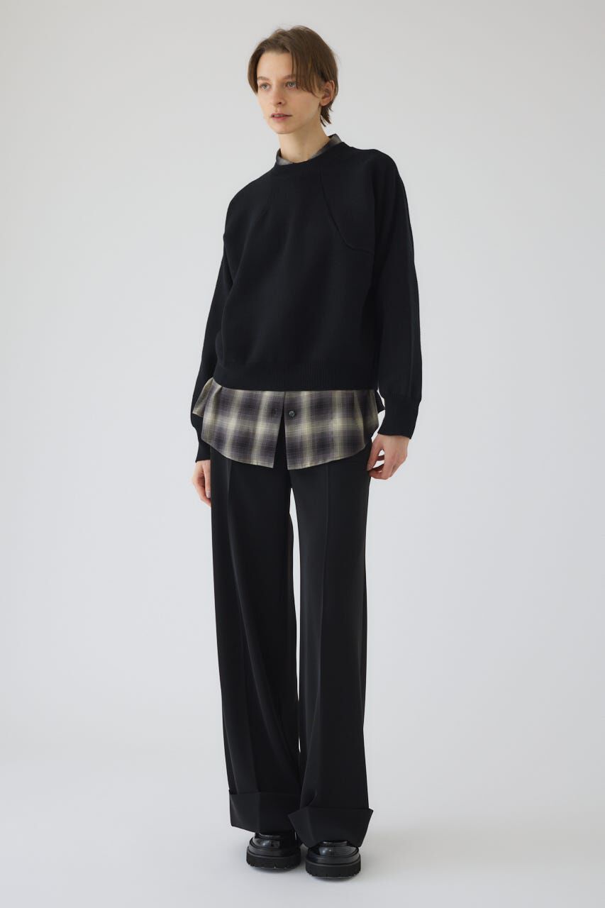 RIM.ARK 「Elastic touch basic knit」|ニット・セーター|