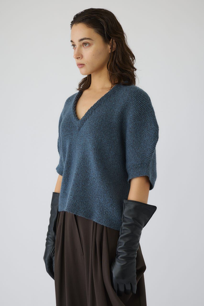 RIM.ARK 「Round knit vest tops」|ダウンベスト・ベスト|