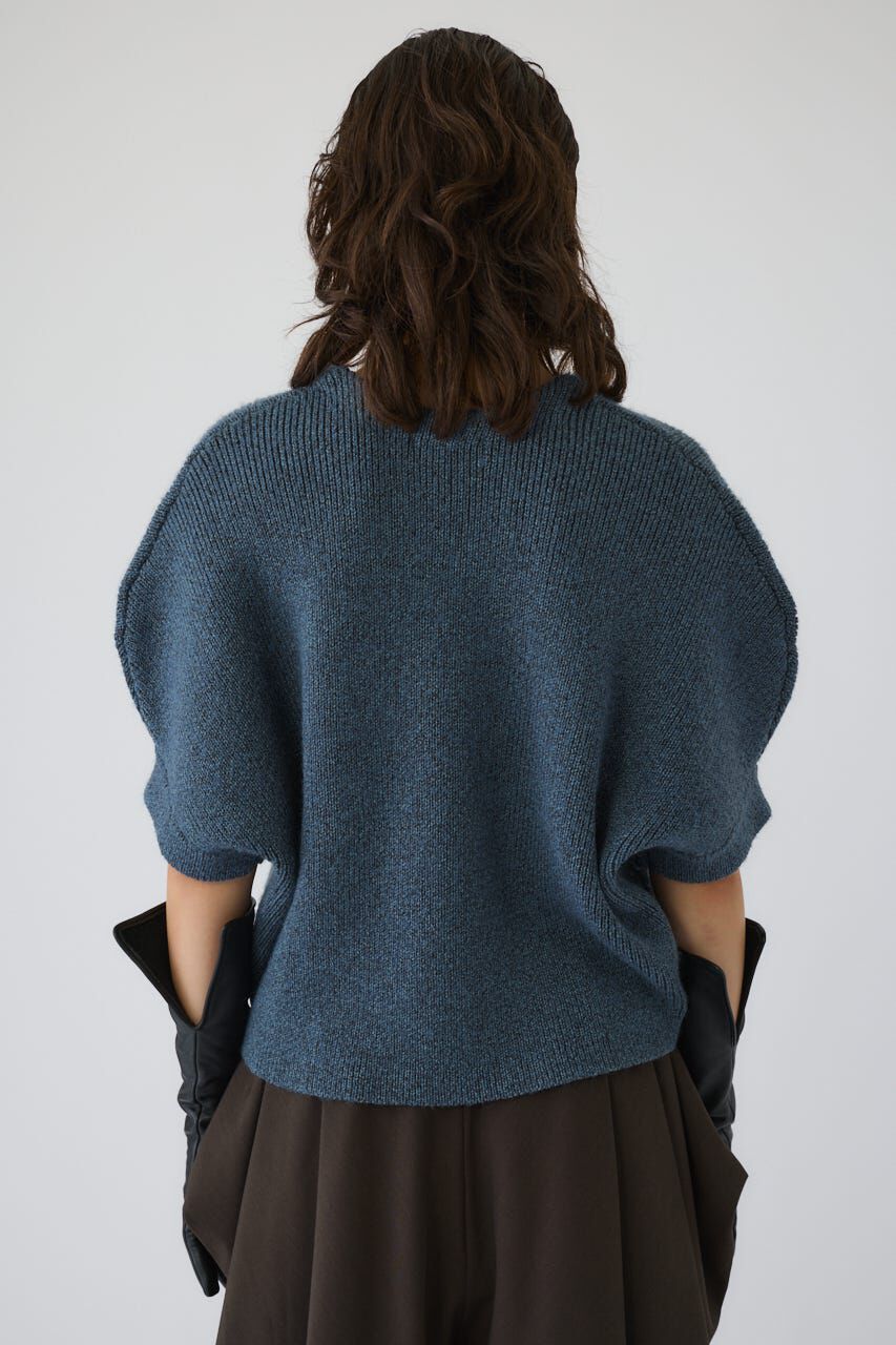 RIM.ARK 「Round knit vest tops」|ダウンベスト・ベスト|