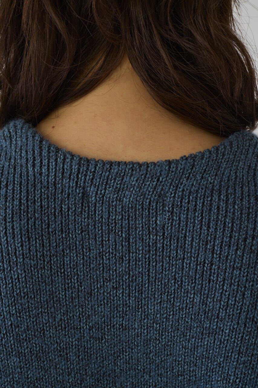 RIM.ARK 「Round knit vest tops」|ダウンベスト・ベスト|