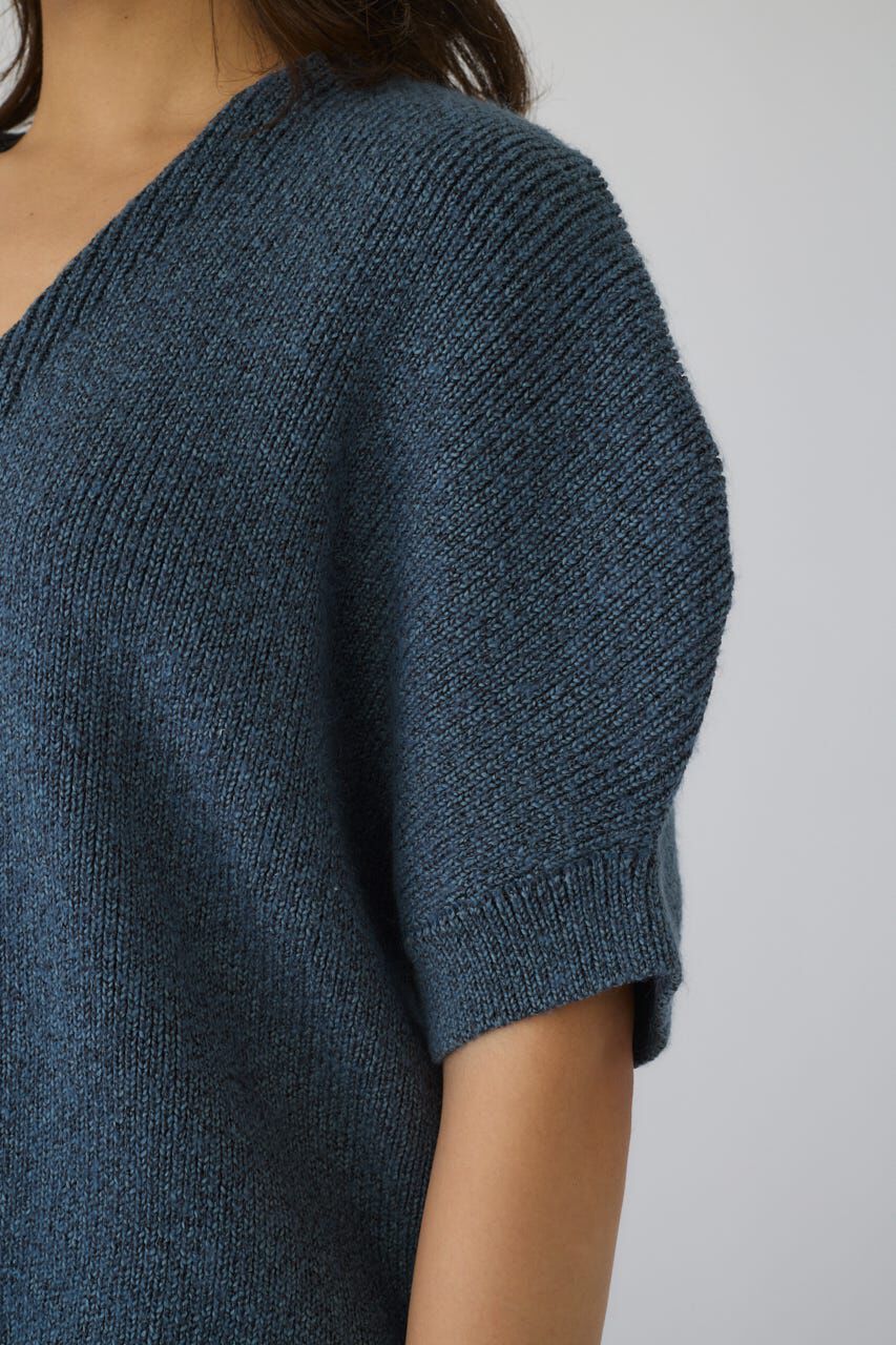 RIM.ARK 「Round knit vest tops」|ダウンベスト・ベスト|